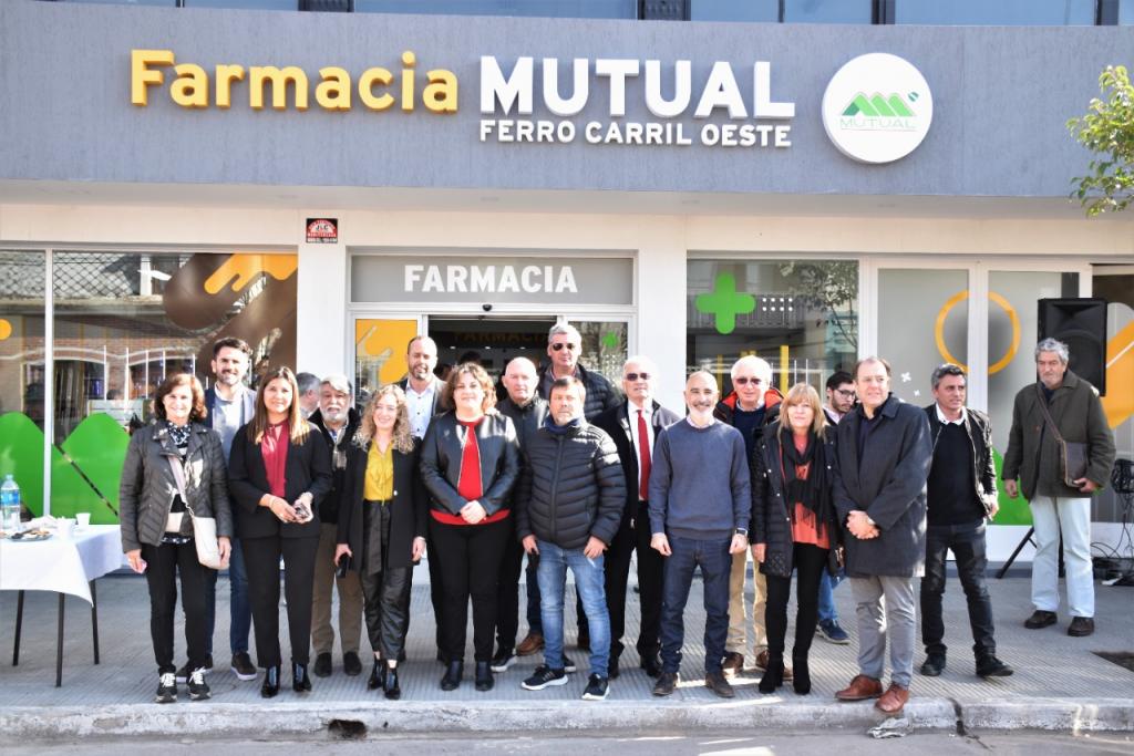 La 'Farmacia Mutual Ferro Carril Oeste' abrió sus puertas en