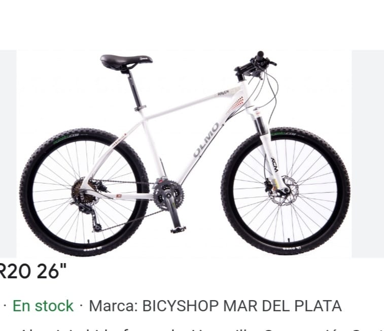 Bicicleta olmo raven cheap r20